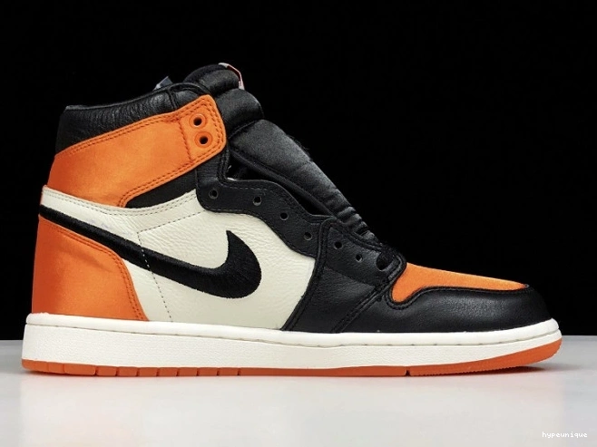 HYPE Air AV3725-010 Womens Jordan Satin 1 Retro Backboard Shattered 0719